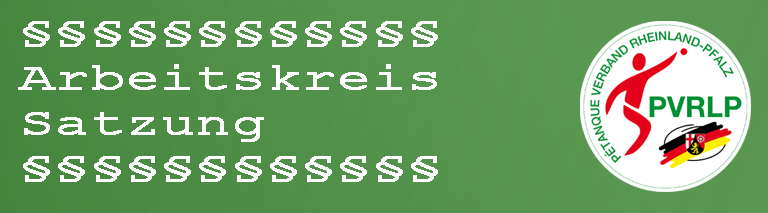 Arbeitskreis Satzung