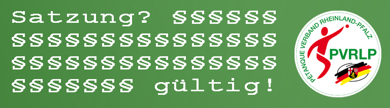 Neue Satzung ab sofort gültig!
